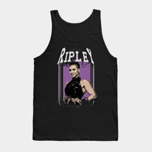 rhea ripley vintage wrestling style Tank Top